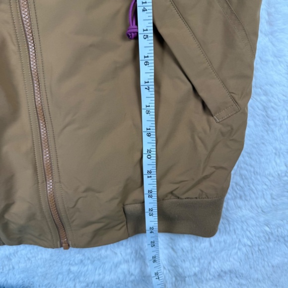 Patagonia Women's Shelled Synchilla Jacket Nest Brown & Amaranth Pink Medium - Picture 3 of 8